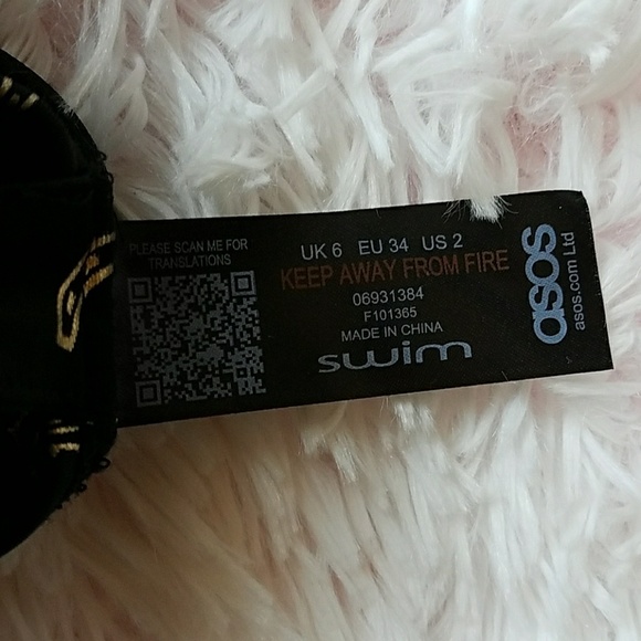 Asos NWOT Cactus plunge monokini 1 piece swimsuit - Picture 5 of 6